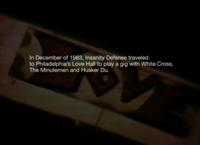 Insanity Defense - Live 1983